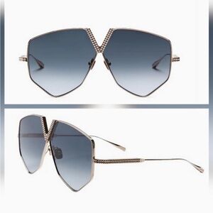 Valentino Garavani - V-Hexagon Titanium Sunglasses
